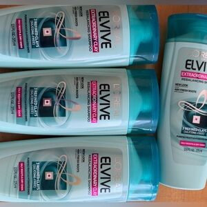 Last 4 loreal Elvive Extraordinary Clay Shampoo Collection new
